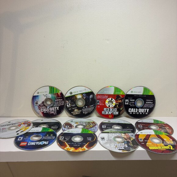 Xbox 360 Game Lot - Call of Duty, Red Dead Redemption, GTA IV & More! - Picture 1 of 4